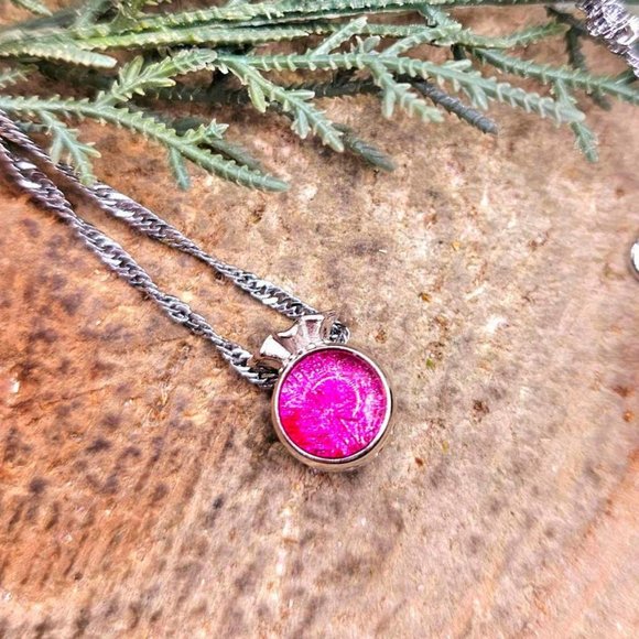 Genuine Nature Meteorite Blessing Coin Bag 925 Pendant Necklace. - Picture 3 of 10